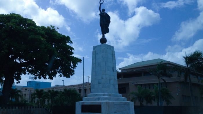 Patung monumen di kota San Juan
