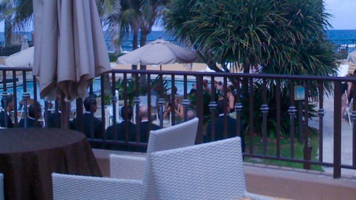 The Ritz-Carlton West Palm Beach Acara pesta perkawinan dekat kolam renang