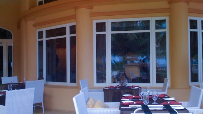Al-fesco outdoor dining area