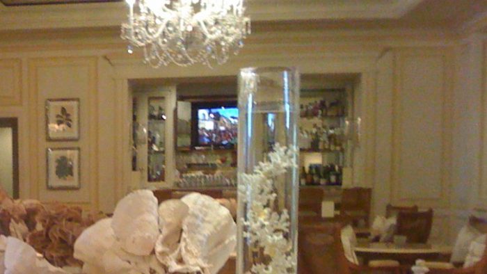 Coral theme interior décorations