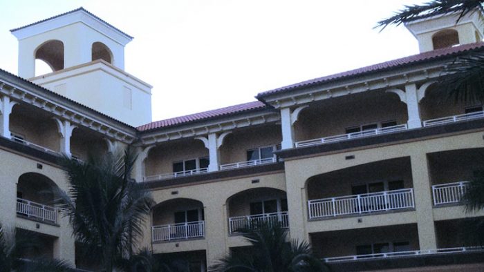 Large balconies for the beautiful ocean view