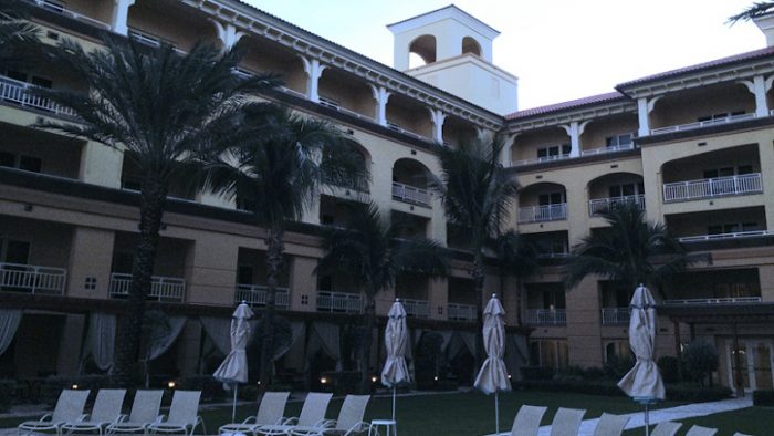 Mediterranian architectural at the Ritz-Carlton West Palm Beach