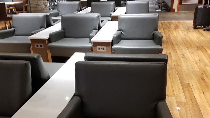 Delta SkyClub lounge Salt Lake City SLC