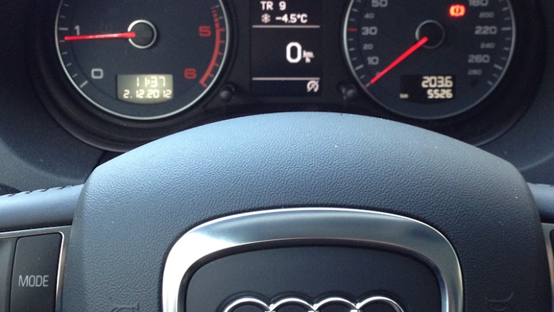 Udara dingin minus 4.5 derajat Celcius