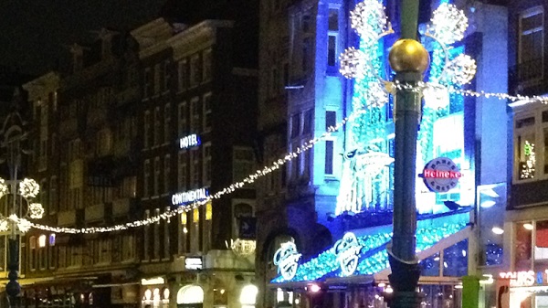 Christmas di kota Amsterdam