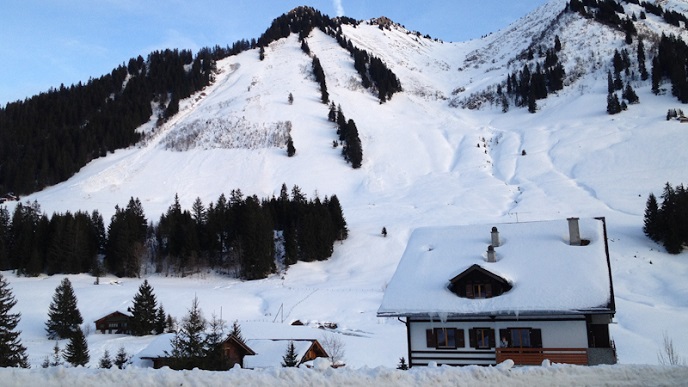 Mountain Ride ski trail
