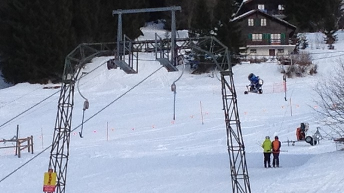 Pengalaman main ski di Gstaad, Swiss