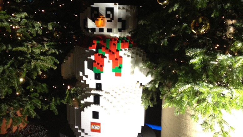 Snowman at the Legoland Discovery Center Berlin