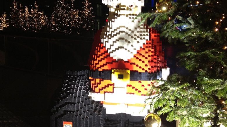 Santa Claus at the Legoland Discovery Center Berlin