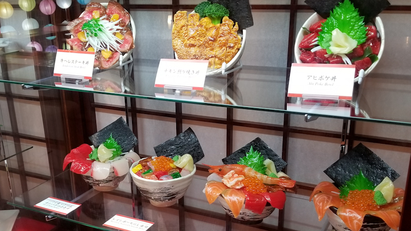 Tuna dan salmon sashimi