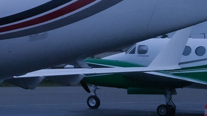 Pesawat jet pribadi King Air 200