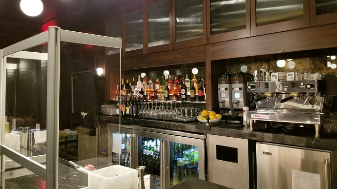 The 1850 Speakeasy Bar at the Centurion Lounge